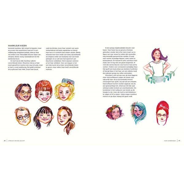 Gezichten tekenen en schilderen Librero b.v.