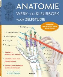 Anatomie werk- en kleurboek voor zelfstudie 