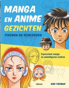 Manga- en animegezichten tekenen en schilderen