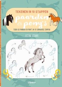 Paarden & pony's - Tekenen in 10 stappen