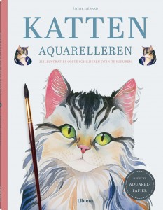 Katten aquarelleren