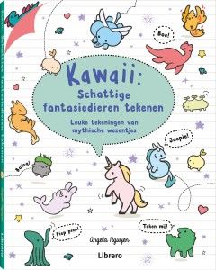 Kawaii: Schattige fantasiedieren tekenen