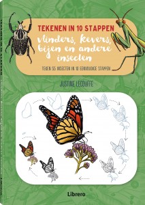 Vlinders, kevers, bijen en andere insecten - Tekenen in 10 stappen 